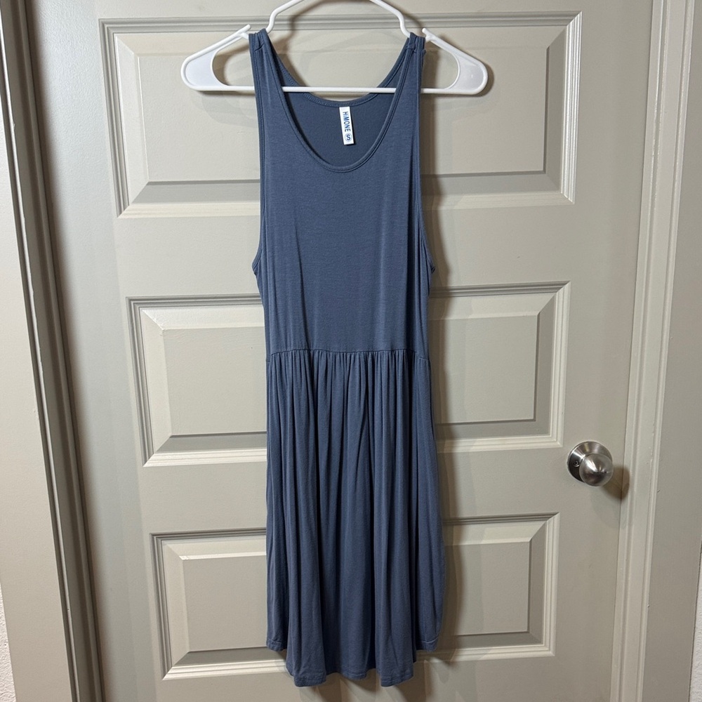 Blue Sleeveless Dress
